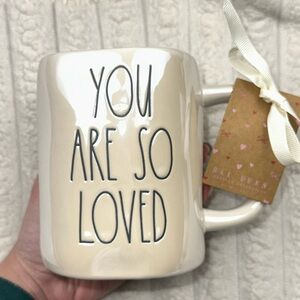Rae Dunn You Are So Loved Iridescent Luster Mug